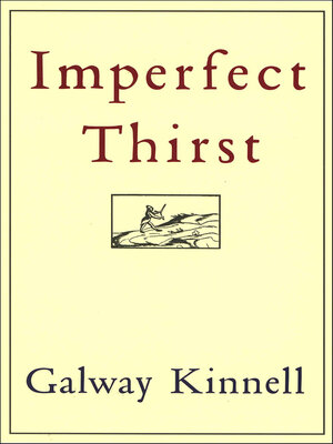 cover image of Imperfect Thirst
